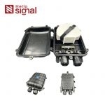 Соединение Closure-ZCSC-H024-02 7231102 черного оптического волокна горизонтальное