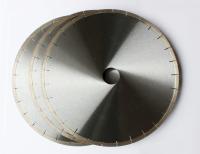 le carreau de céramique de 400mm Porcelian scie la lame de tuile de diamant de fente soudée par argent de la lame J
