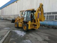 Moteur de Mini Tractor Backhoe Loader With Weichai de structure compacte