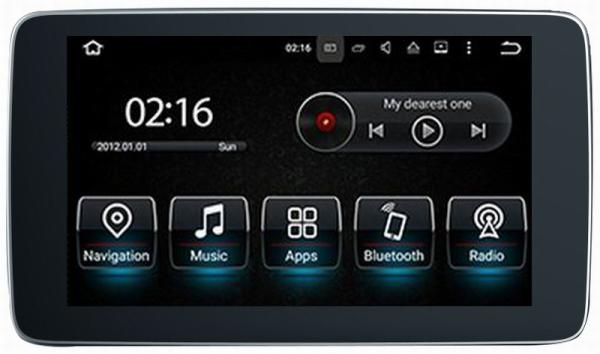 Ouchuangbo 9 inch car audio gps navi android 7.1 for Mercedes Benz CLAGLAGLE(2014.11-201 with bluetooth SWC calendar