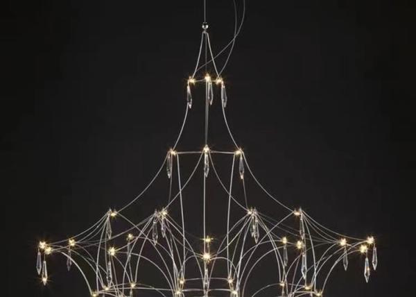Good Quality Ceiling Handmade lampshade Hanging Lighting Modern Kitchen LED Pendant Chandelier