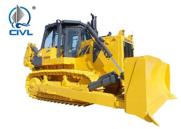 Cummins Engine Shantui Bulldozer 32000KG Operating Weight 11.9cbm With Rops Cabin, Blade and Ripper