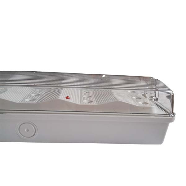 Fire Retardant ABS Casing Non Maintained Waterproof Emergency Light IP65 LED 3 Hours Duration EL015AN