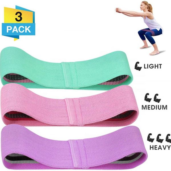 Foam Muscle Massage Roller Stick With Anti Slip Fabric Resistance Bands Massage Set