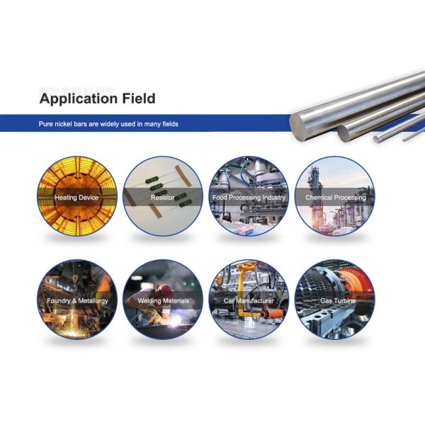Premium Pure Nickel Bar for High-Temperature Resistance