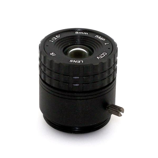 8mm 5MP cctv Lens CS Mount 1/2.5 CCTV Camera lens for security CCTV HD IP Camera