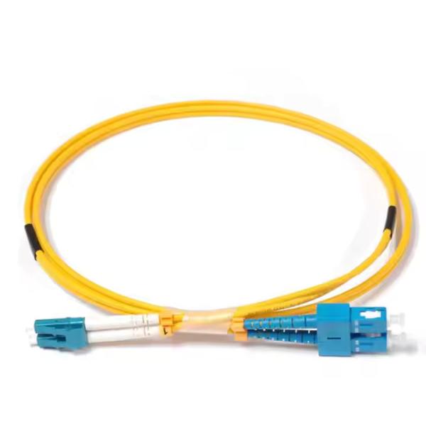 SC UPC Cordon à patch en fibre optique simple mode unique G657A