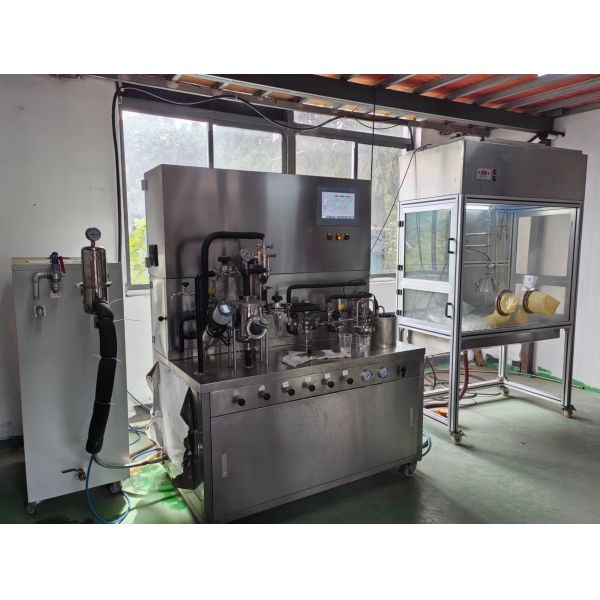 Small Scale Lab Machines Pasteurizer UHT DSI Sterilization Machine For Milk Fruit Juice