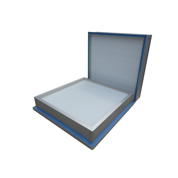 Воздушный фильтр уплотнения ХЭПА геля ВЕРХНЕЙ стороны чистой комнаты Х14 ГМП с прессованной алюминиевой рамкой