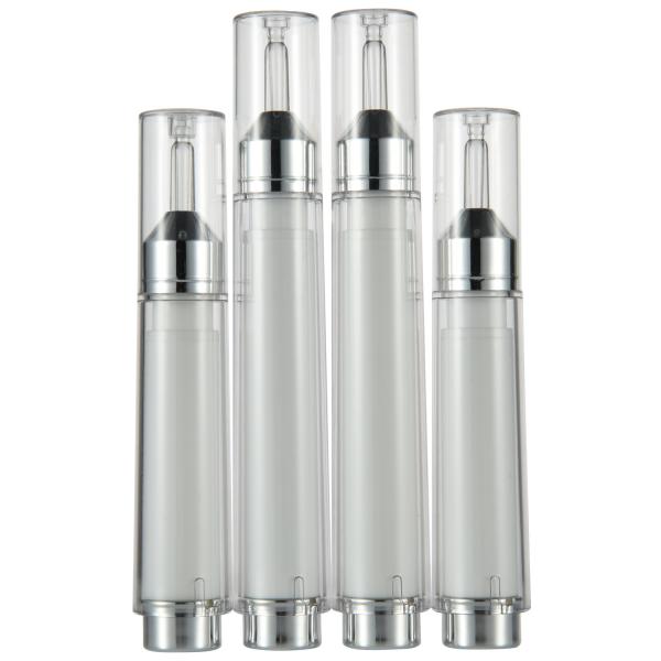 Screen Printing Empty Cosmetic Airless Bottle Eye Serum Bottle 15ml