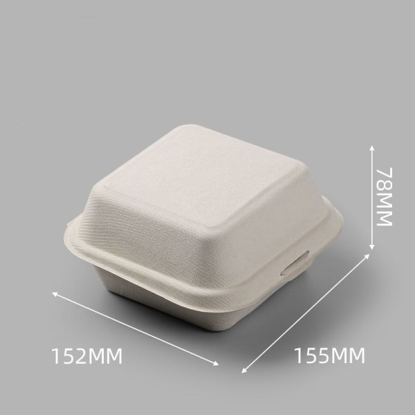 Sugarcane Bagasse Burger Box Food Container Shipping Cost and Estimated Delivery Time