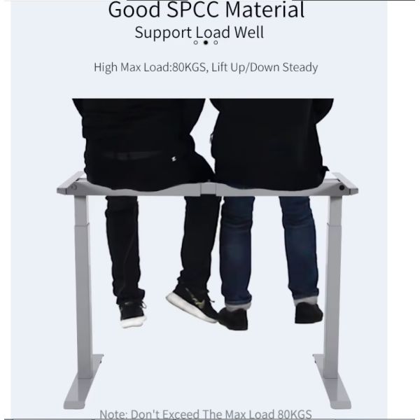 Adjustable Height Electric Standing Desk for Morden Simple Office Building Efficiency