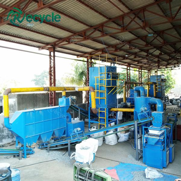 180-280KW Scrap Car Radiator Separator Machine Recycle Aluminum Copper Iron with Ease