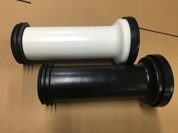Wall Mounted Toilet Straight Pan Connector With Black And White Optional