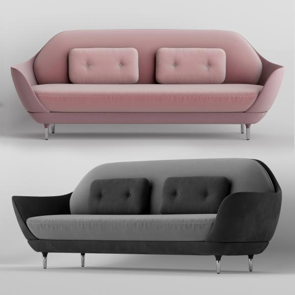 Customização Sofá Fritz Hansen Econômico Para decoração de quartos de hotel