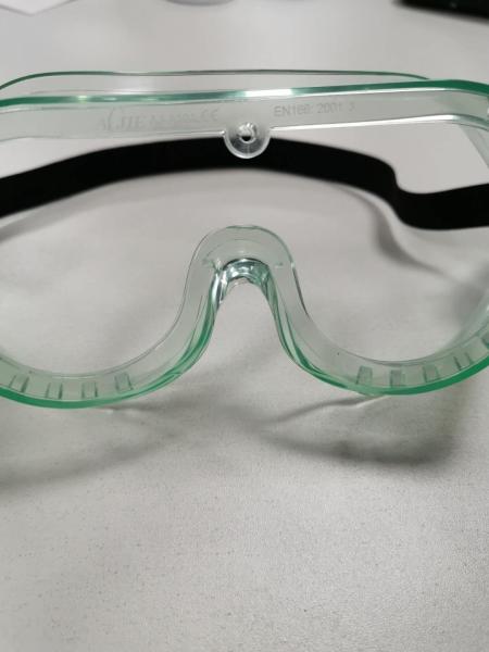 Personal Care Safety Goggles Frame Soft PVC Frame For Safety Goggles Assemble