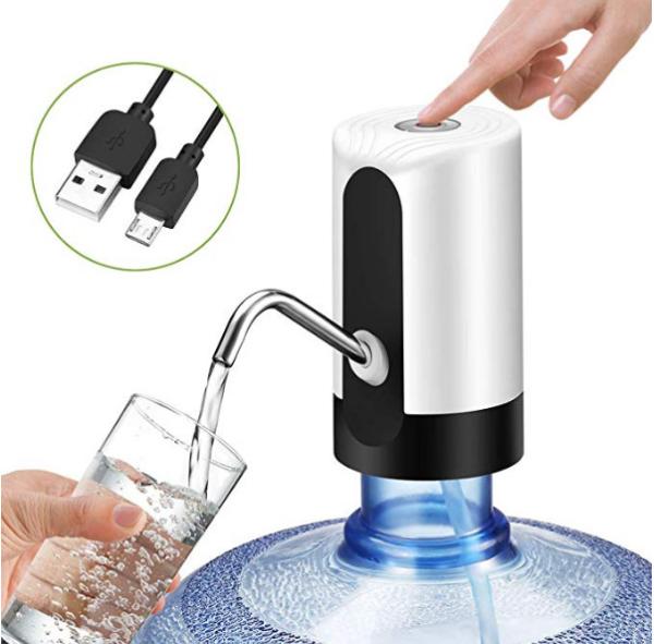 USB Charging Bottled Water Pump For  Universal 2-5 Gallon Bottle Water Drinking