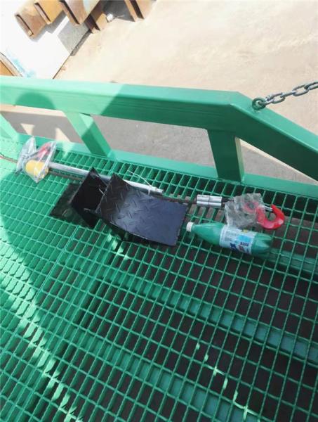 Camion déchargeant l'efficacité de fonctionnement élevée de yard de rampe de vert de rampe mobile mobile de dock