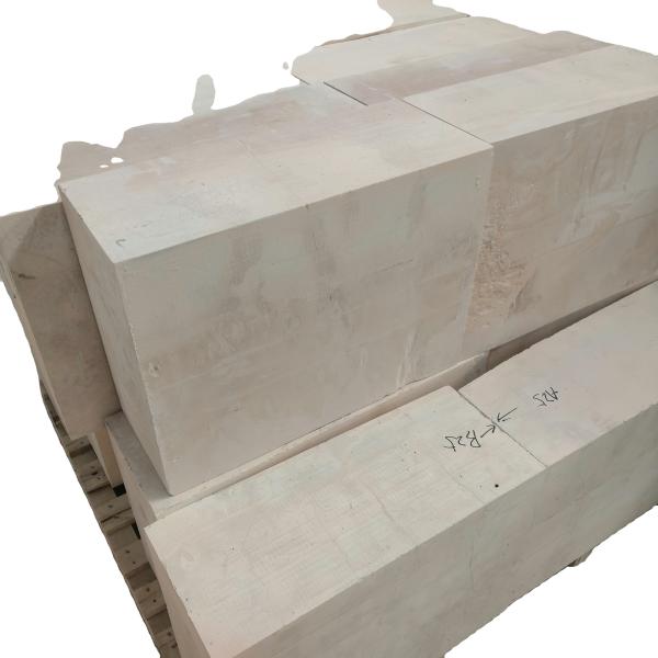 Alumina Silica Zircon Block Bricks Azs Refractory Brick 41 for Steel Processing Plant