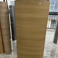 Design de décoration murale 3D en bois Grain Vinyl Film 0,3-0,4 mm d'épaisseur pour les meubles et les portes