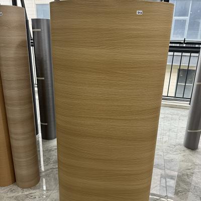 DIY Wall Decor Design 3D Wood Grain Vinyl Film 0.3-0.4mm Thickness For Furniture And Door