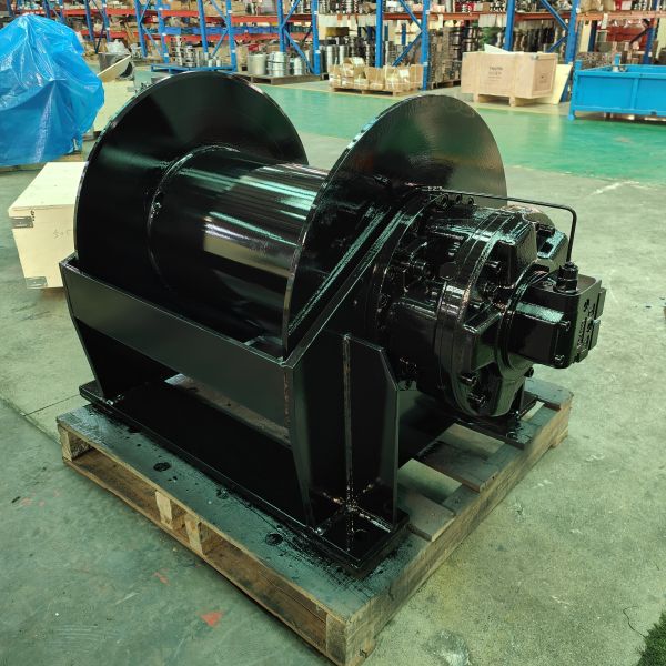 Rope Type Steel Wire Rope 5 Ton Hydraulic Electric Winch for Shipyard Construction