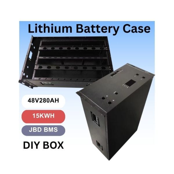 Lifepo4 Battery Box For 51.2V 48v  304ah 280ah DIY Lithium Battery Case 15kwh