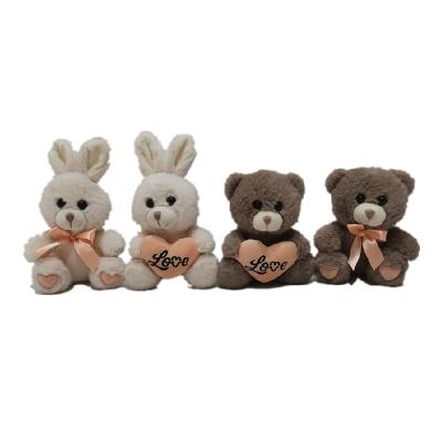 5.91in Grey BunnyValentines Day Plush Toys