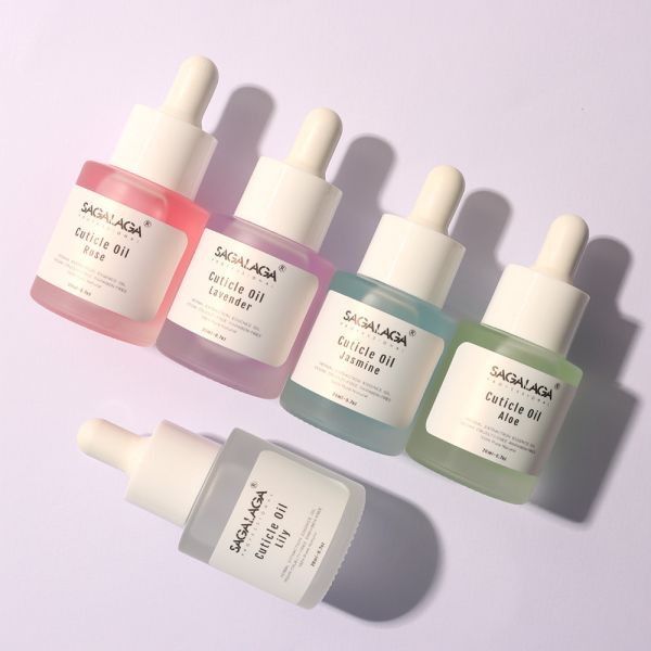 Cuticle Oil for Nails Dry and Damaged Nail Care Solution Organic Formula Gallon Size Private Label