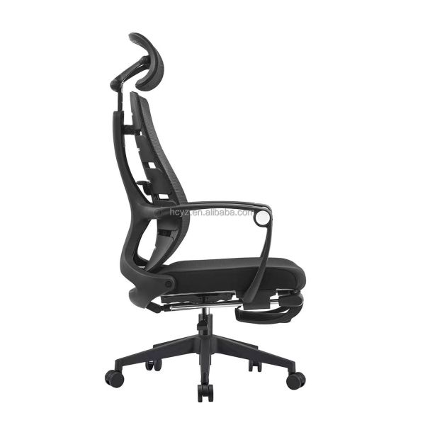 Foshan Black Fabric Office Staff Chair Mesh Executive Ergonomic Lifting Chair General
