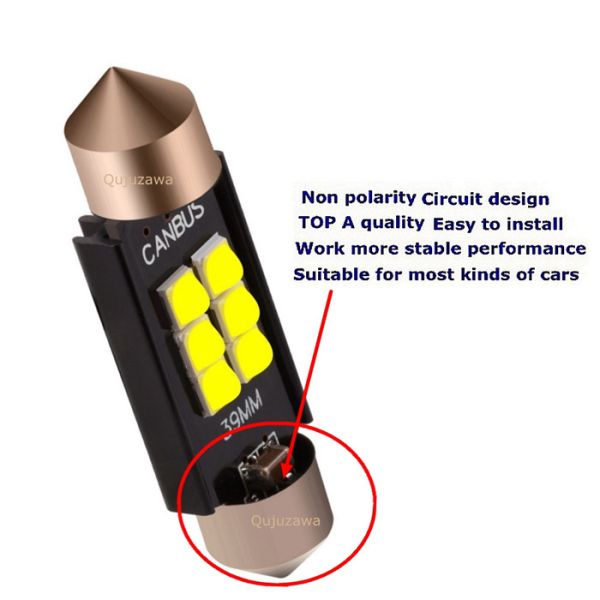 Festoon Super Bright 41mm C5W Car Dome Light Bulbs