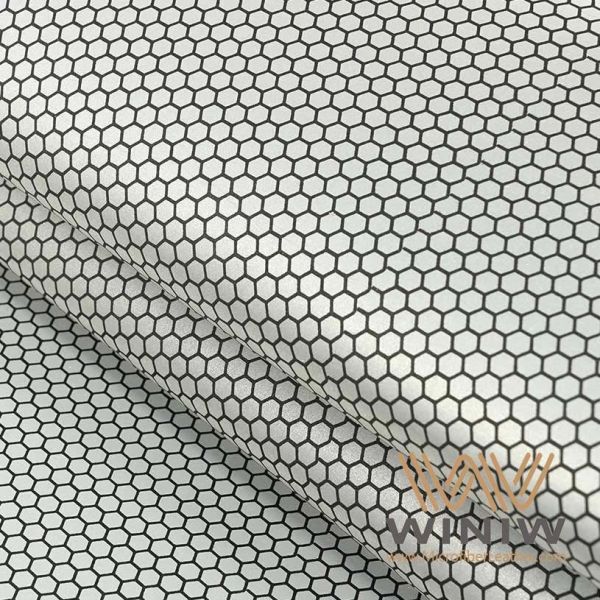 PU PVC Football Synthetic Leather High Tearing Waterproof Customized