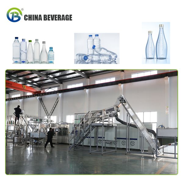 Combi 200ml 12000BPH Mineral Water Filling Machine