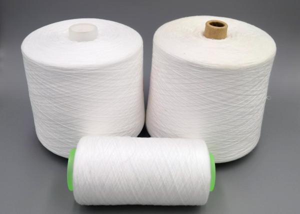 Raw White 202 203 Ring Spun Polyester Yarn White Thread For Sewing Jeans Sewing Thread