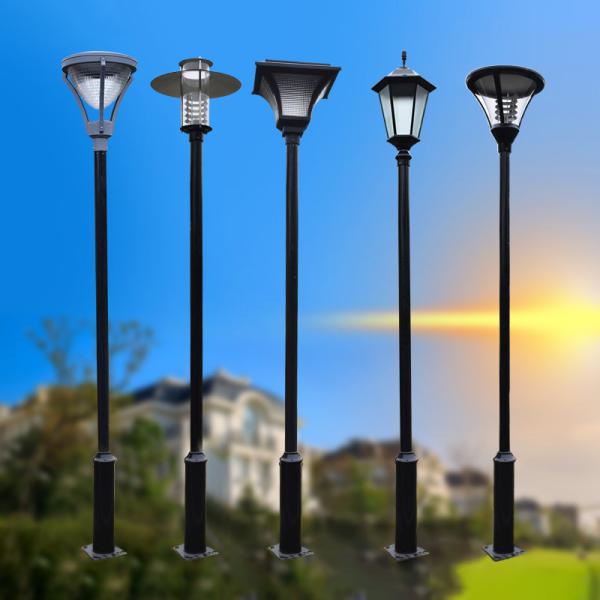 Solar do pátio conduzido ilumina 550mmx500mm Aluminum+PC IP65 E27 substituíveis