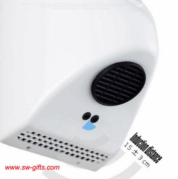Household Toilet Hand Dryer Infrared Induction System For High Speed Dry Hand White Simpli