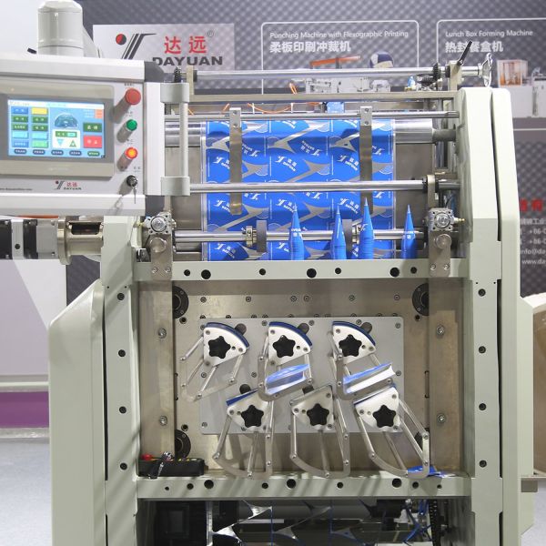CC650S Plate Paper punching machine with 400 Strokes/Min, ±0.25mm Precision, and Smart Embossing for Cone Sleeves