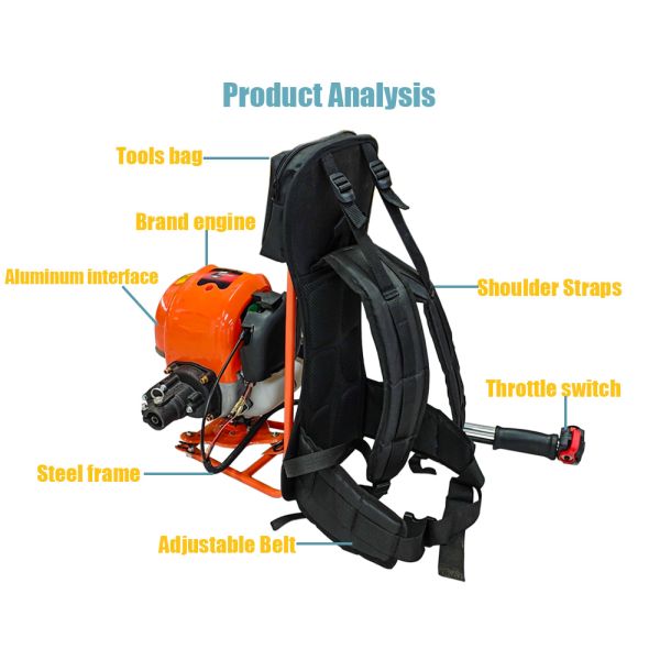 Flexible Shaft Length of 2.5m/3m Backpack Gasoline Concrete Vibrator Machine for Construction Works and Vibration Work