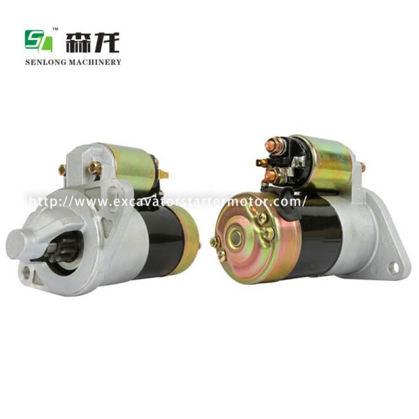 Стартер для John Deere Yanmar 1435 трактор 3TNA72 1986-On 4100 лужаек, 410-44027 12V 9T 1.0KW AM809215 AM879204 M809215