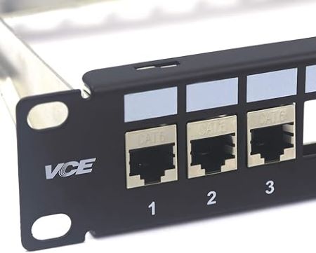 High Performance STP Cat6a Inline Coupler RJ45-RJ45 Cabling Modular Jacks