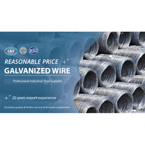 Coil Diameter 0.38-4mm Galvanized Wire for Supply Protective Construction Hot-dip Q195 Low Carbon Steel Iron Wire Gi Wire 16 Gauge