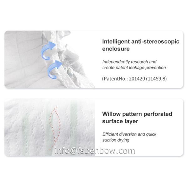 Ultra Soft Non Woven Fabric Disposable Diaper Premature Baby Disposable Diaper Manufacturers In China