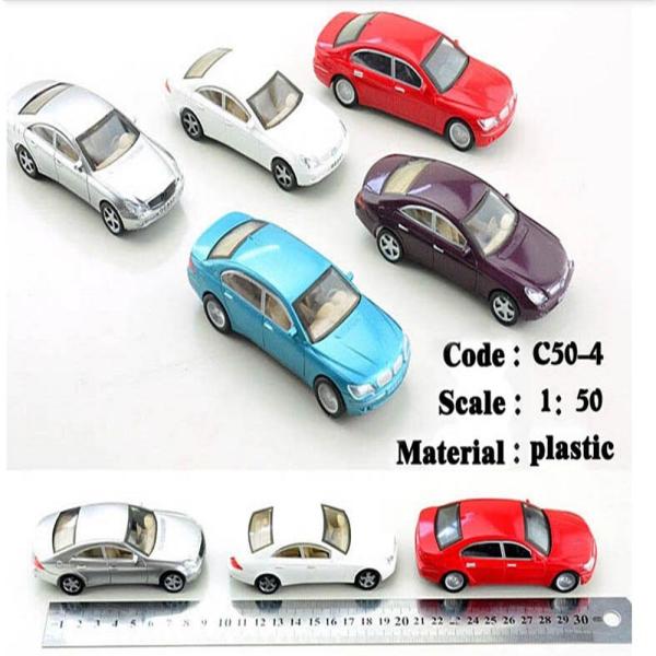 1:75 Scale ABS plastic model painted cars 6.3x2.1x1.8cm for model building material or hobbies toy