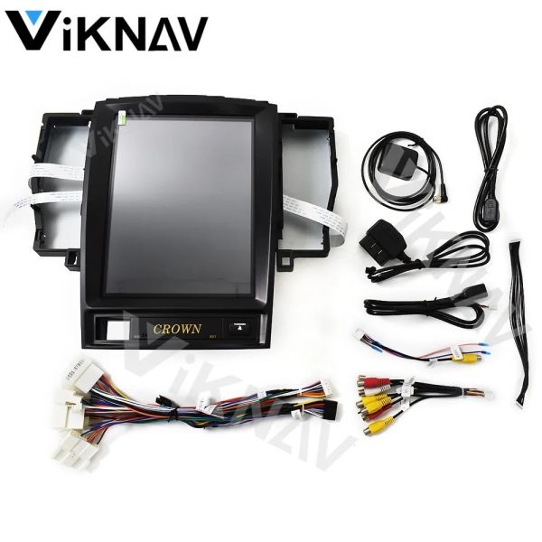 10.4 дюймовый Android сенсорный стерео для Toyota Crown 12-го поколения мультимедийный проигрыватель Google навигация Carplay