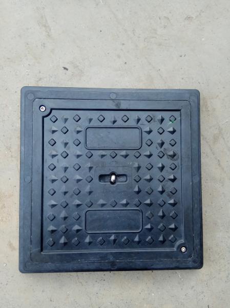 600mm SMC Composite Manhole Cover 100mm Thickness Lightweight
