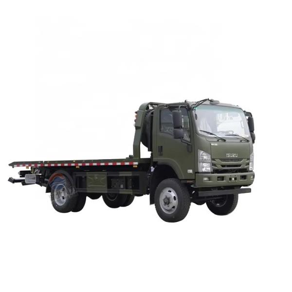 Isuzu 4x4  5-8 Tons Multifunction Plat Form Wrecker Body Tow Truck All-wheel Drive	 Roll Back  4wd Truck