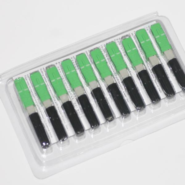 FTTH Drop Cable SC APC Fiber Optic Singlemode Pre Installed Field Assembly