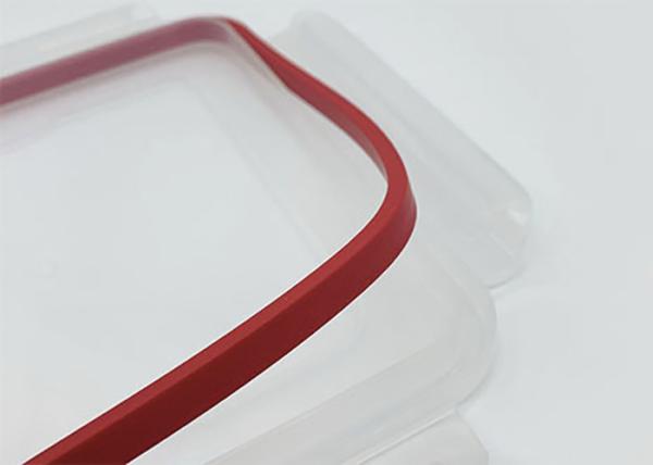 Anel de selagem hermético puro do silicone da gaxeta do silicone da caixa com projeto personalizado
