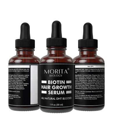 Glass Bottle ISO Hair Regrowth Ginger Serum Anti Hair Loss Care Repairing