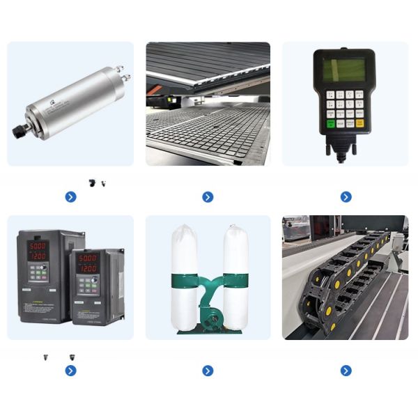 Máquina de rotación por CNC 1325 Panel de trabajo de madera Solución de muebles Rotación por CNC de madera